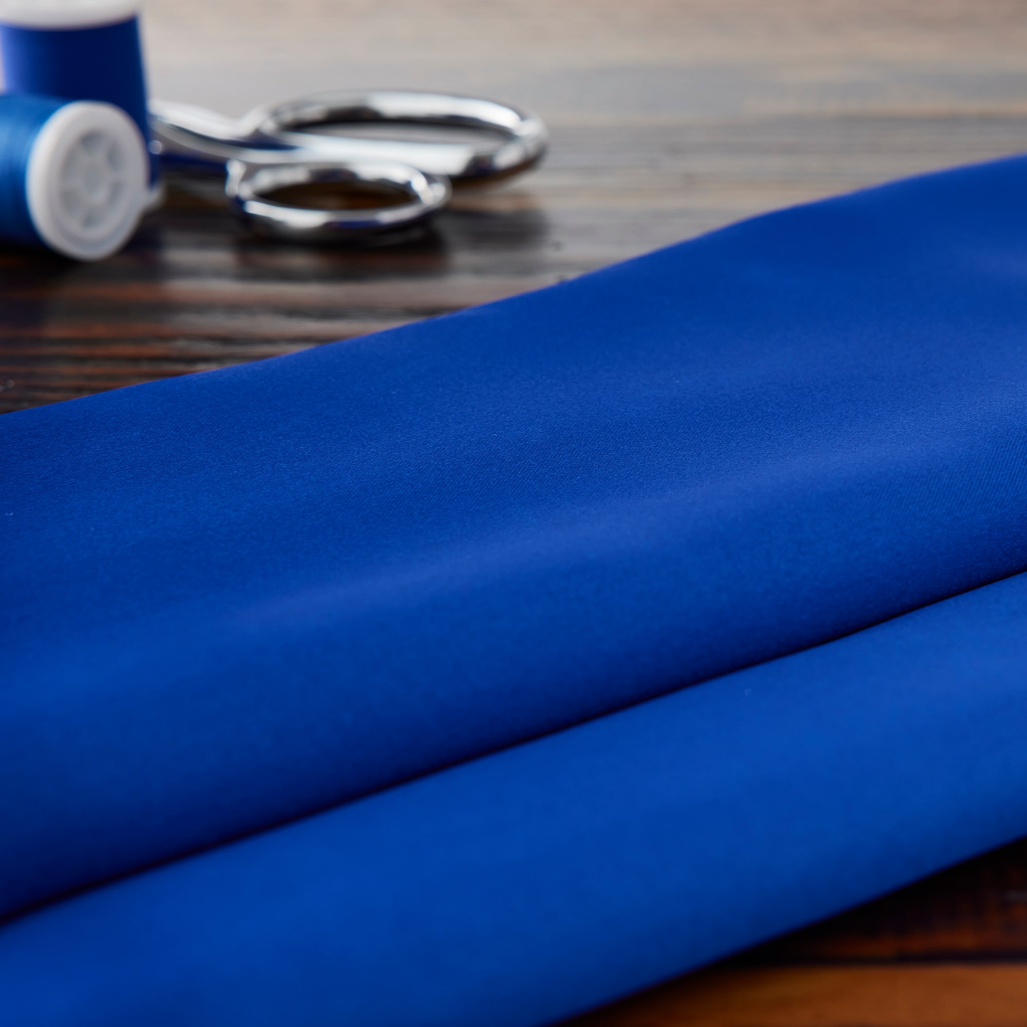 Feldman Royal Blue Costume Satin